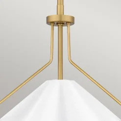 Lampa wisząca Mejia w stylu vintage Postarzany mosiądz (QZ-MEJIA-1P-S-AB) - Elstead Lighting