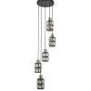Lampa wisząca Menfi (PND-44236-5-BK-GD) - Italux