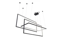 Lampa wisząca Metric czarny (AZ2914) Azzardo - żyrandol