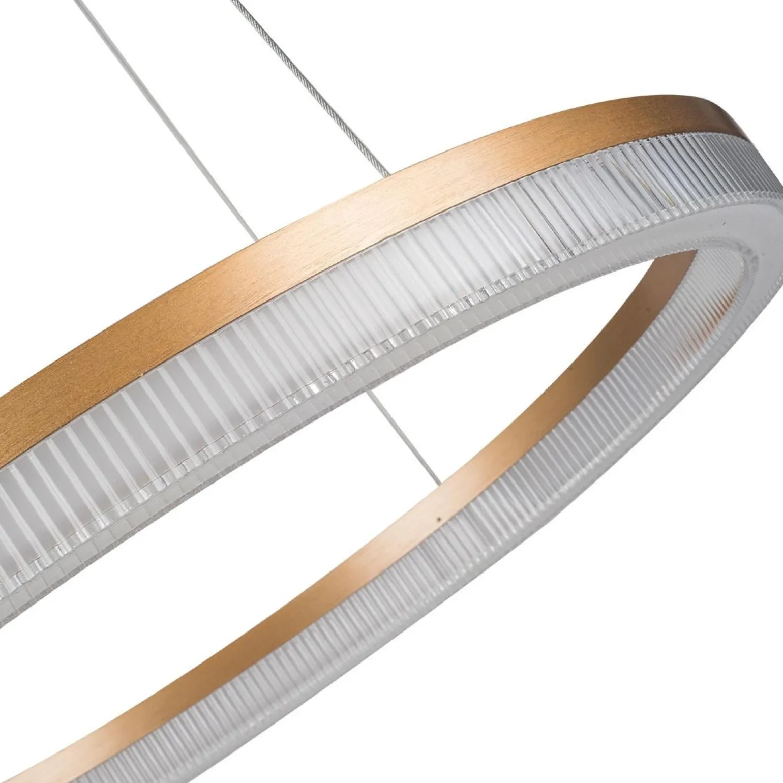 Lampa wisząca Midway Cristal duża (LP-033/1P L GD Cristal Triangle) - Light Prestige