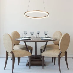 Lampa wisząca Midway Cristal duża (LP-033/1P L GD Cristal Triangle) - Light Prestige