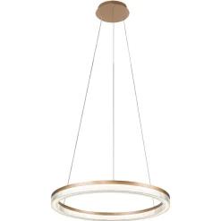 Lampa wisząca Midway Cristal duża (LP-033/1P L GD Cristal Triangle) - Light Prestige