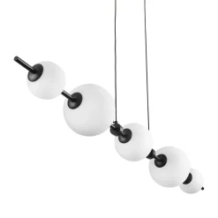 Lampa wisząca MILA czarna 140 cm (ST-CP241222-5L) - Step into Design