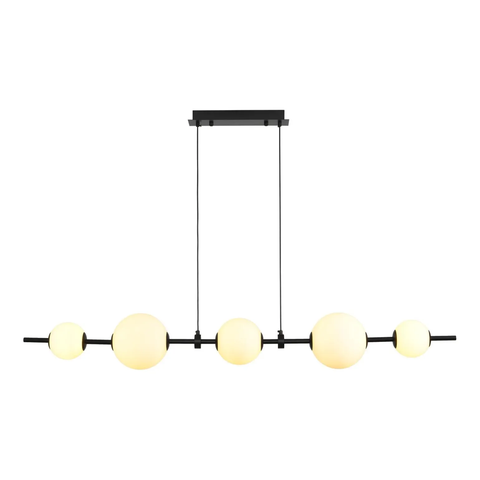 Lampa wisząca MILA czarna 140 cm (ST-CP241222-5L) - Step into Design