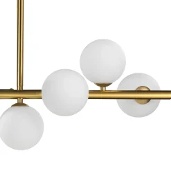Lampa wisząca MINI MOON złota 100 cm (ST-8118P-11 gold) - Step into Design