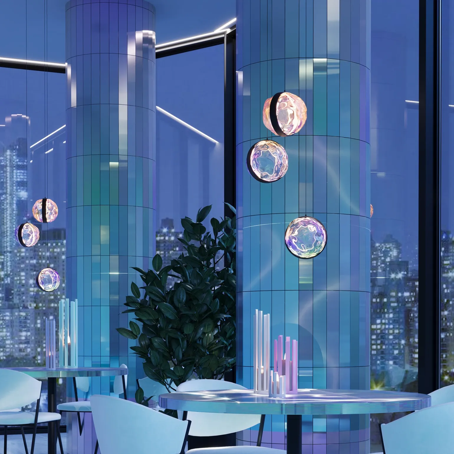 Lampa wisząca Misterio (MOD379PL-L6B2.7K) - Maytoni