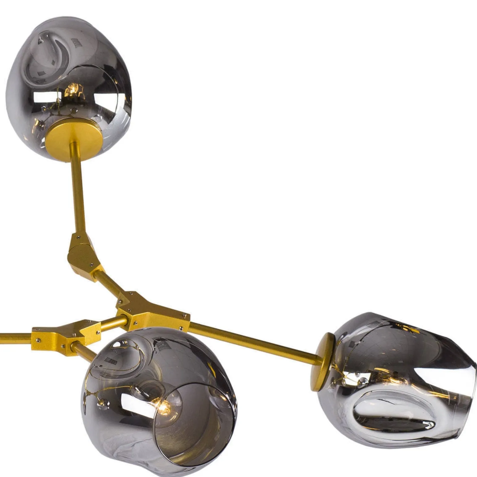 Lampa wisząca MODERN ORCHID-9 (ST-1232-9 gold smoky) - Step into Design