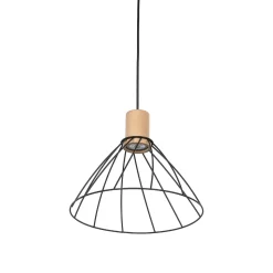 Lampa wisząca MODESTO WOOD SOSNA Ø 30 cm (10156) - TK Lighting