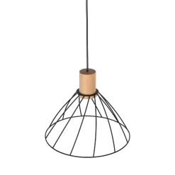 Lampa wisząca MODESTO WOOD SOSNA Ø 30 cm (10156) - TK Lighting