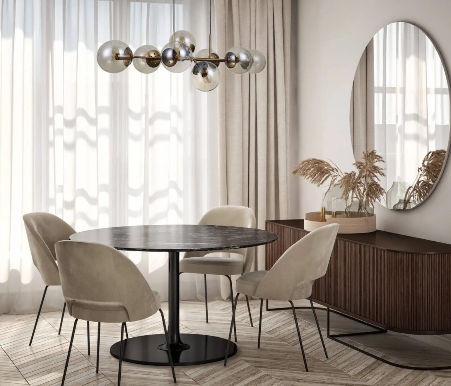 Lampa wisząca Molite (PND-1098-8-HB) - Italux