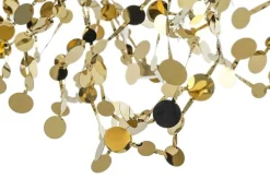 Lampa wisząca MONETE SINGLE złota - metal (JD8653-1.GOLD) - King Home