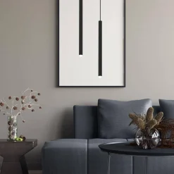 Lampa wisząca MONZA BLACK 1 (MLP8838) - Milagro