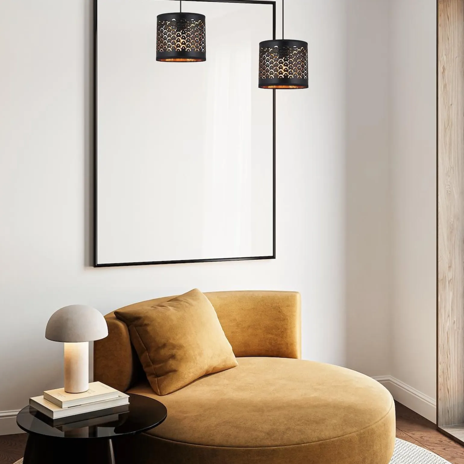 Lampa wisząca MORGAN 1xE27 (ML1800) - Milagro