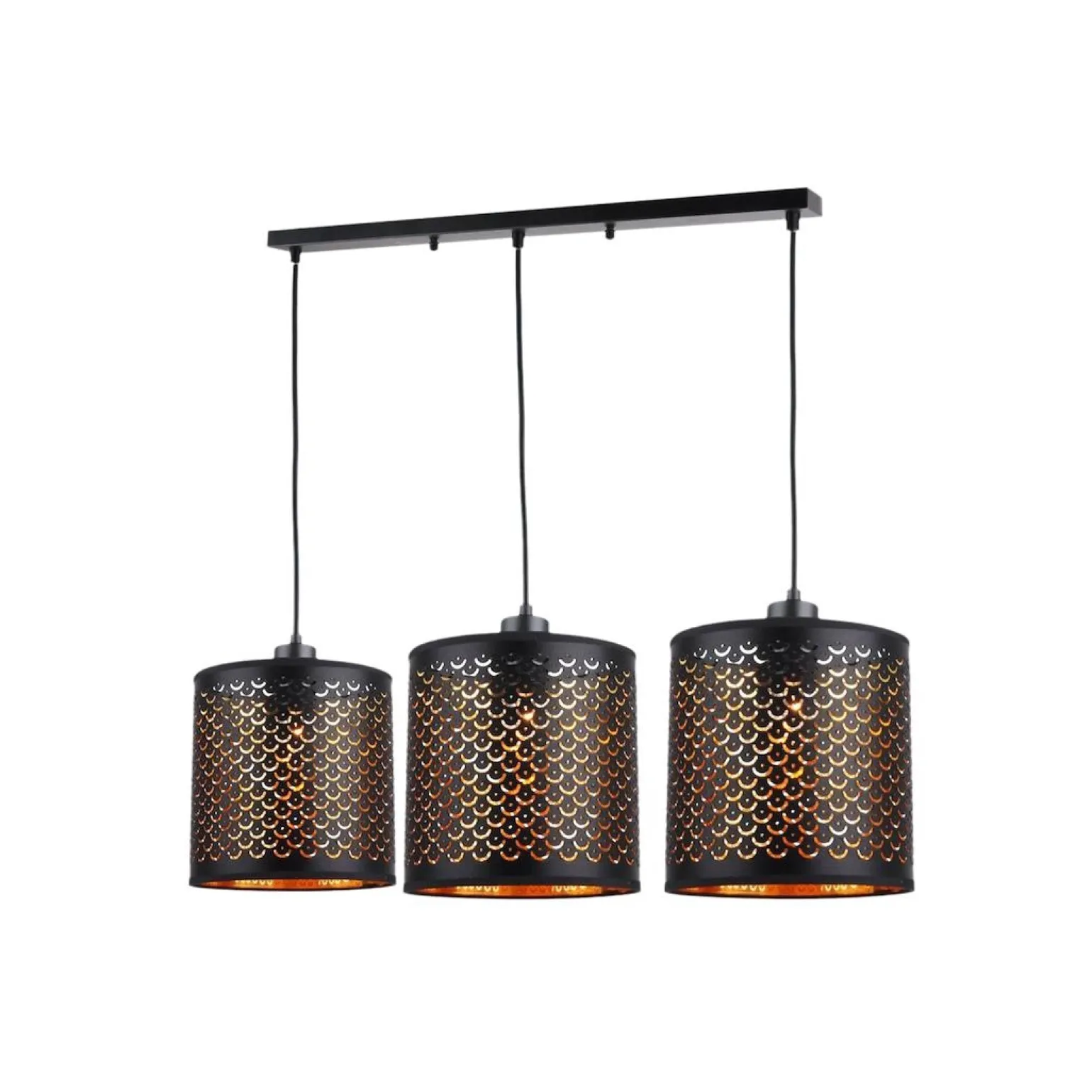 Lampa wisząca MORGAN 3xE27 (ML1801) - Milagro