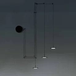 Lampa Wisząca MYSTERY 3 Kol. Czarny 3000K (0074.34.NE WN) - Vivida