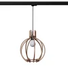 Lampa wisząca na szynie ARANCIA naturalne drewno E27 3000K 7,5W 620lm #B (MYL.00467) - Make Your Light
