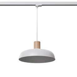 Lampa wisząca na szynie INDY biała E27 (MYL.00235) - Make Your Light