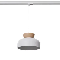 Lampa wisząca na szynie MARION biała E27 (MYL.00250) - Make Your Light