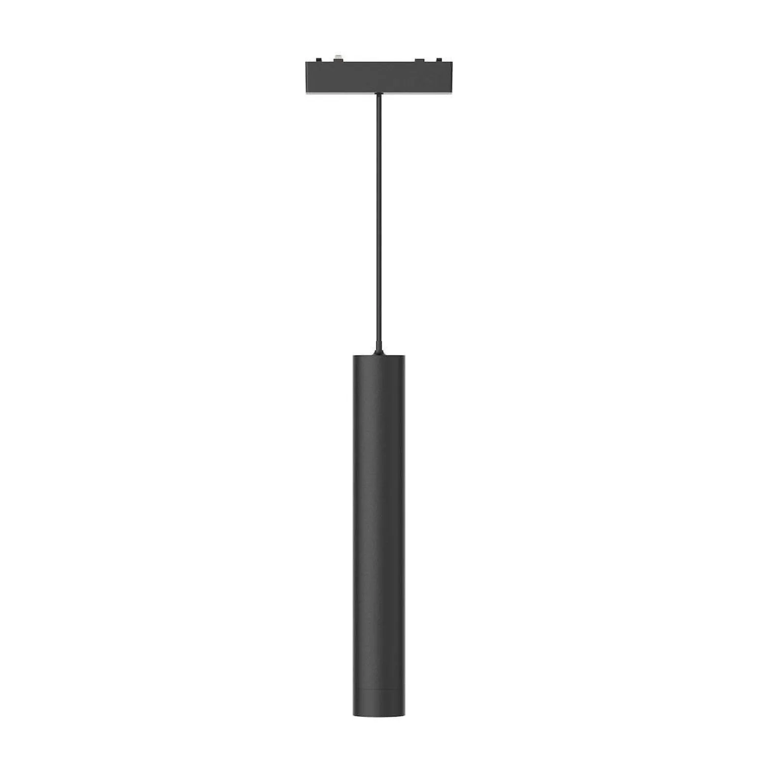 Lampa wisząca na szynie, sterowana aplikacją Slim Magnetic Track Czarny Pendant 6W LED Tuya CCT (ML2207) - Milagro