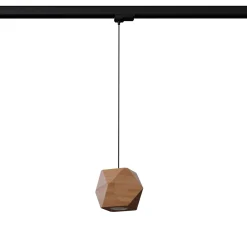 Lampa wisząca na szynie WOODY naturalne drewno GU10 3000K 7W 510lm #B (MYL.00449) - Make Your Light