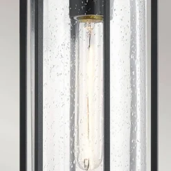 Lampa wisząca na taras Camillo Teksturowana czerń (KL-CAMILLO-P-TBK) - Kichler