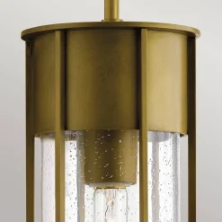 Lampa wisząca na taras Camillo Naturalny mosiądz (KL-CAMILLO-P-PNBR) - Kichler