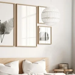 Lampa wisząca na taras Lindendale Antyczna biel (QZ-LINDENDALE-P-AWH) - Elstead Lighting