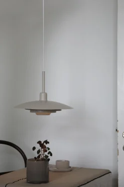 Lampa wisząca nad stół PINY Pendant 1L 35cm Beige (108875) Markslojd