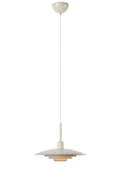Lampa wisząca nad stół PINY Pendant 1L 35cm Beige (108875) Markslojd