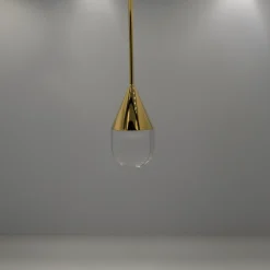 Lampa Wisząca Nata LED złota (PL0104-GD) - Yaskr