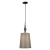 Lampa wisząca Nerom (PND-22374C-BK) - Italux