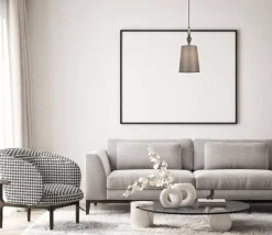 Lampa wisząca Nerom (PND-22374C-BK) - Italux