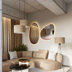 Lampa wisząca NEVIA taupe (SL.1849) - Sollux Lighting