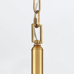 Lampa wisząca Nottingham - 1 źródło światła - Antyczny mosiądz (QN-NOTTINGHAM-1P-AB) - Quintiesse