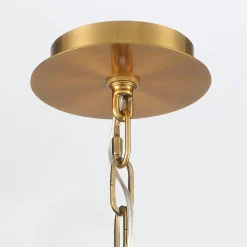 Lampa wisząca Nottingham - 1 źródło światła - Antyczny mosiądz (QN-NOTTINGHAM-1P-AB) - Quintiesse