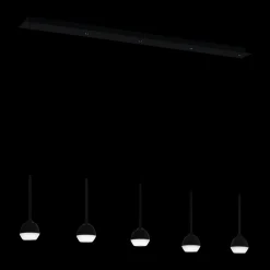 Lampa wisząca NUCETTO czarna (39712) - EGLO