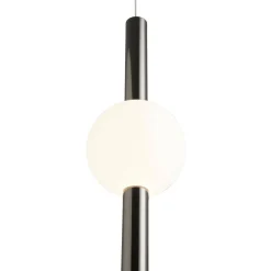 Lampa wisząca O-LINE LED 93 cm czarna (ST-1689L BK) - Step into Design