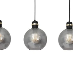 Lampa wisząca OMEGA BLACK / GOLD 3xE27 (MLP6531) - Milagro