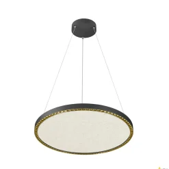 Lampa wisząca ONE CUBE, 3000 K, DALI 2, Touch, czarna (1007661) - SLV