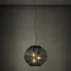 Lampa wisząca ORBETELLO czarna (390065) - EGLO