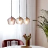 Lampa wisząca ORBIFORM Nordlux E14 3x25W Szkło Mosiądz