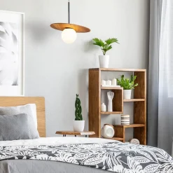 Lampa wisząca Orbit (QN-ORBIT-P-M-TEAK) - Quintiesse