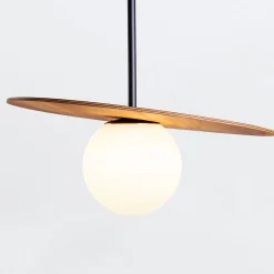 Lampa wisząca Orbit (QN-ORBIT-P-M-TEAK) - Quintiesse
