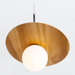 Lampa wisząca Orbit (QN-ORBIT-P-M-TEAK) - Quintiesse