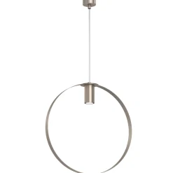 Lampa wisząca Ortiga 3 - Platyna mat (400 mm) (5153) - Shilo