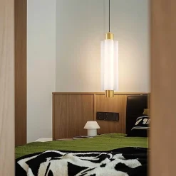 Lampa wisząca OSMO-1 LED złota 38 cm (ST-15038P-1) - Step into Design