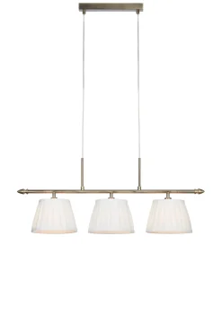 Lampa wisząca OXFORD Pendant 3L Offwhite/Antique Brass (108975) Markslojd