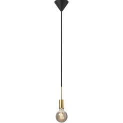 Lampa wisząca PACO Nordlux E27 40W Metal Mosiądz