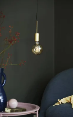 Lampa wisząca PACO Nordlux E27 40W Metal Mosiądz