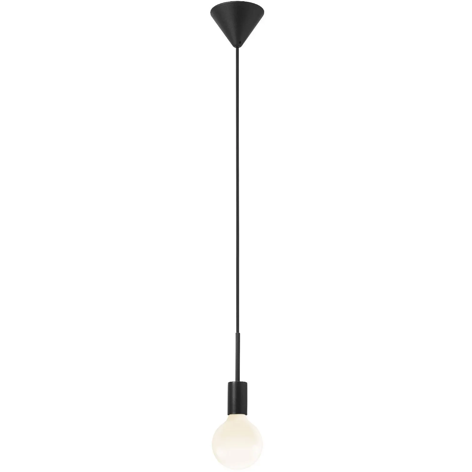 Lampa wisząca PACO Nordlux E27 40W Metal Czarny